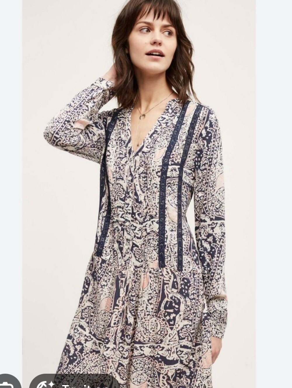 Anthropologie Caviana Shirtdress by Tiny-Size Medium